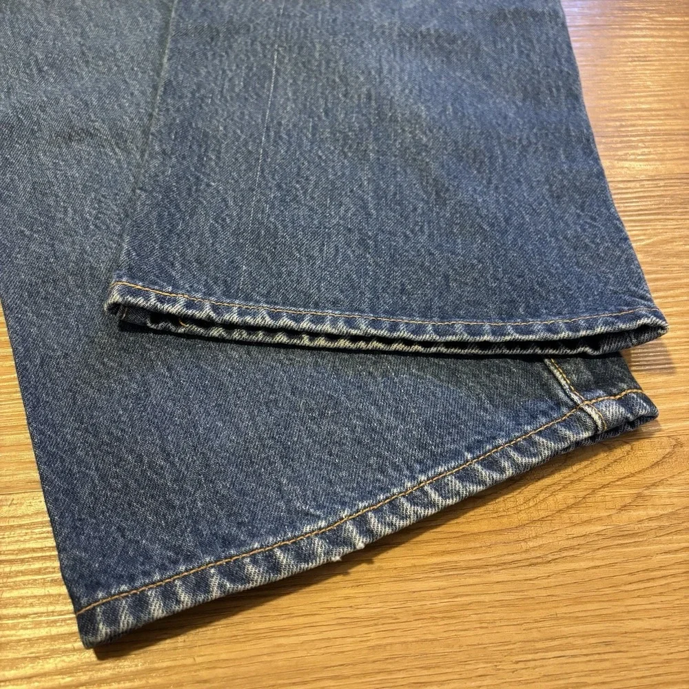 VTG Levis 501 XX Jeans Mens 38x36 Fits 35x32 Blue Cotton Denim Button Fly Faded